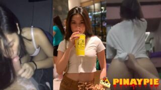 Pagkaubos ng fruit tea tite naman ni boyfie ang sinipsip